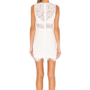 Suri Sleeveless Mini Dress in White